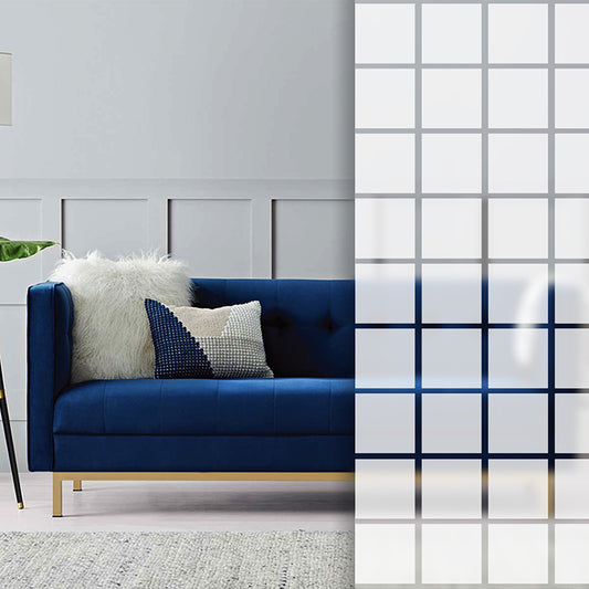 Película Decorativa Cuadros Blancos Grandes 1.52 mts por 30 mts herralum