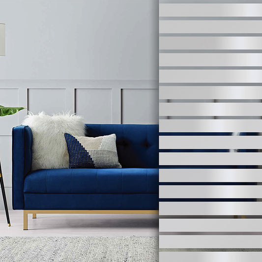 Película Decorativa Lineas Plateadas 1.52 mts por 30 mts herralum