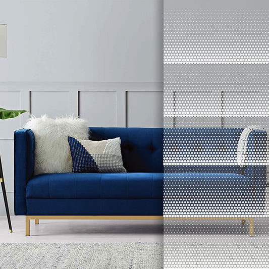 Película Decorativa Tipo Persiana 1.52 mts por 30 mts herralum