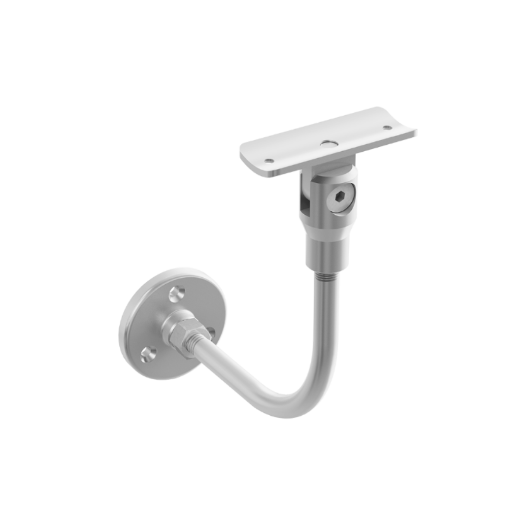Soporte Ajustable Muro a Tubo Pasamanos de 2" herralum