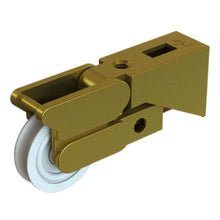 Carretilla Ajustable Con Balero De Nylon Importado 1 1/4” Sin Tornillo Para Línea Corrediza De 3” De Cuprum Herralum