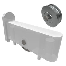 Carretilla para VItrina con Rodaja