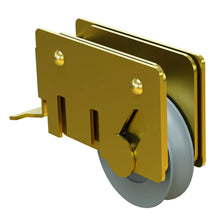 Sliding Window Trolley with 1 1/4” Nylon Slice for 3” Sliding Line by Cuprum Herralum