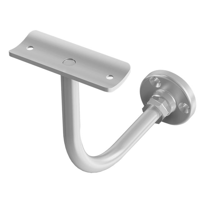 Stainless Steel Handrail Anchored to Wall Ideal for All Types of Surfaces Herralum