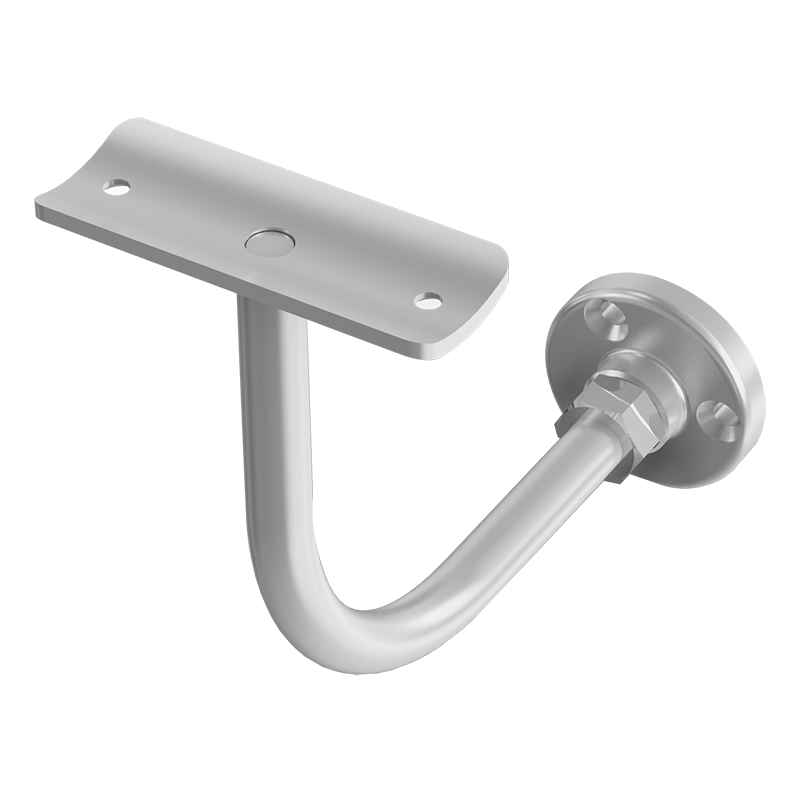 Stainless Steel Handrail Anchored to Wall Ideal for All Types of Surfaces Herralum