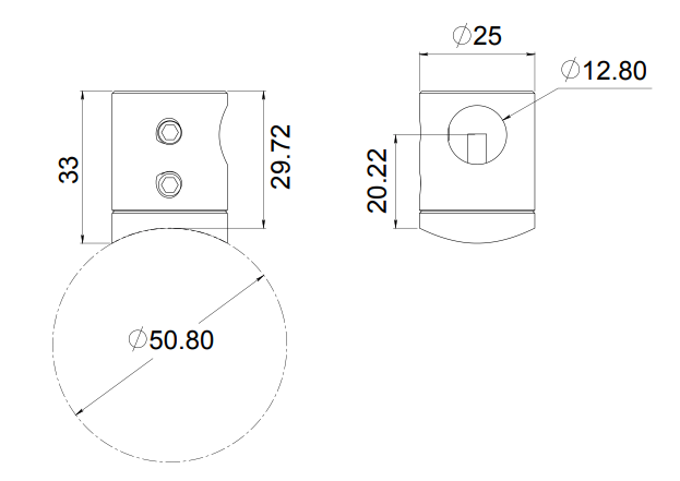 Conector Para Tubos y Varillas herralum