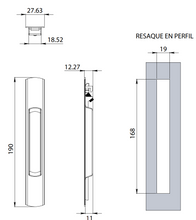 Duo Handle Fingernail Spanish Line SKU 3001004