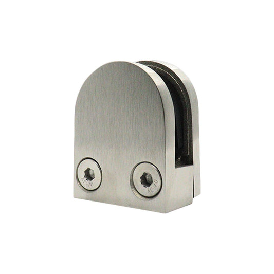 Conector Grapa Base Plana Para Vidrio de 10 a 12mm Herralum