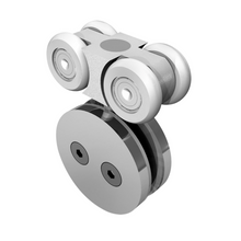 Carretilla con Herraje Central para Sistema Acapulco II Herralum