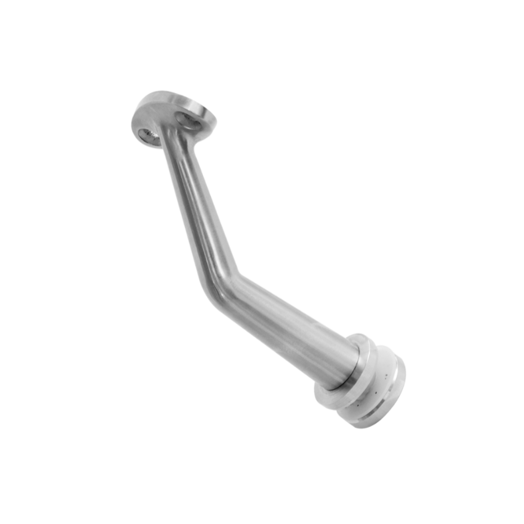 Glass to Handrail Tube Connector for Tempered Glass Railing SKU 1259