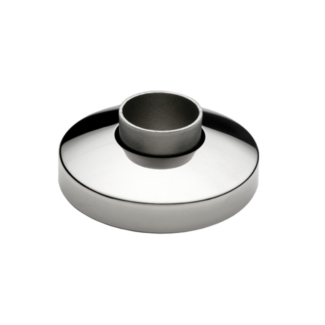 Base with Floor-Wall Cover to 38.1mm Tube for Railings SKU 1394002112SA Herralum