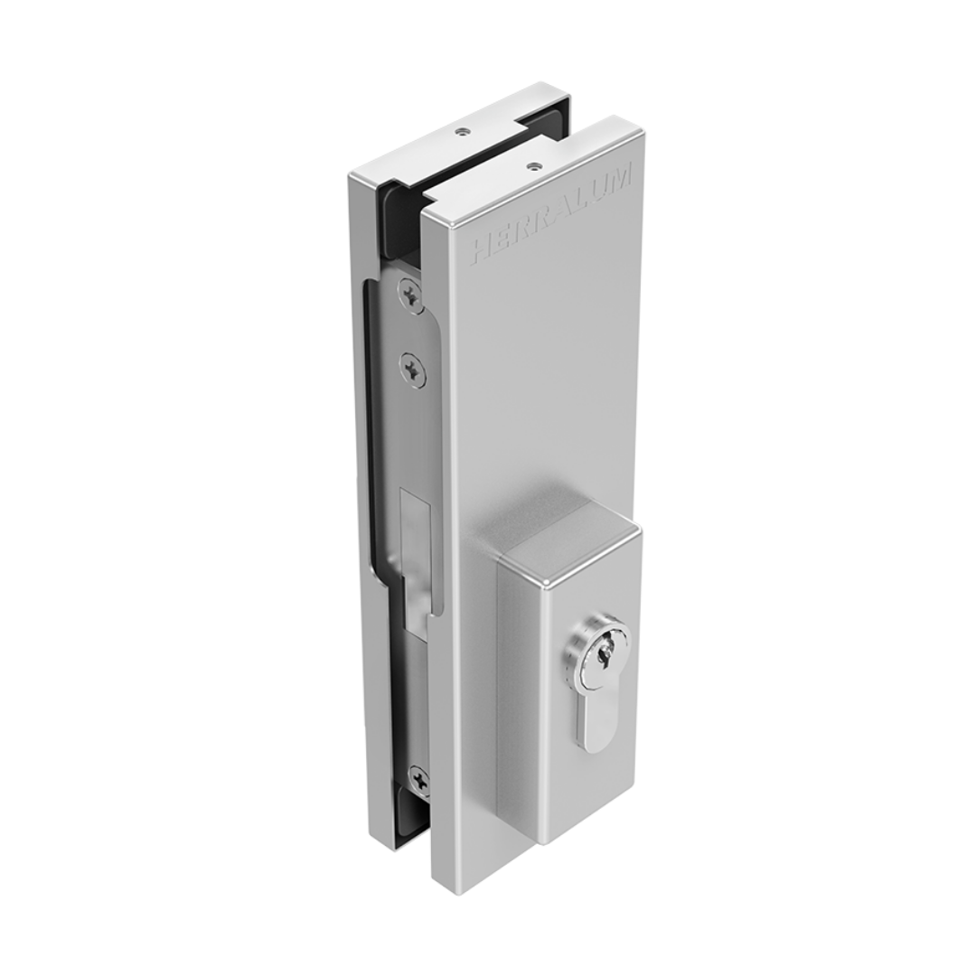Chapa Línea Tapalpa de Alta Seguridad Para Puerta de Cristal Templado SKU 1009