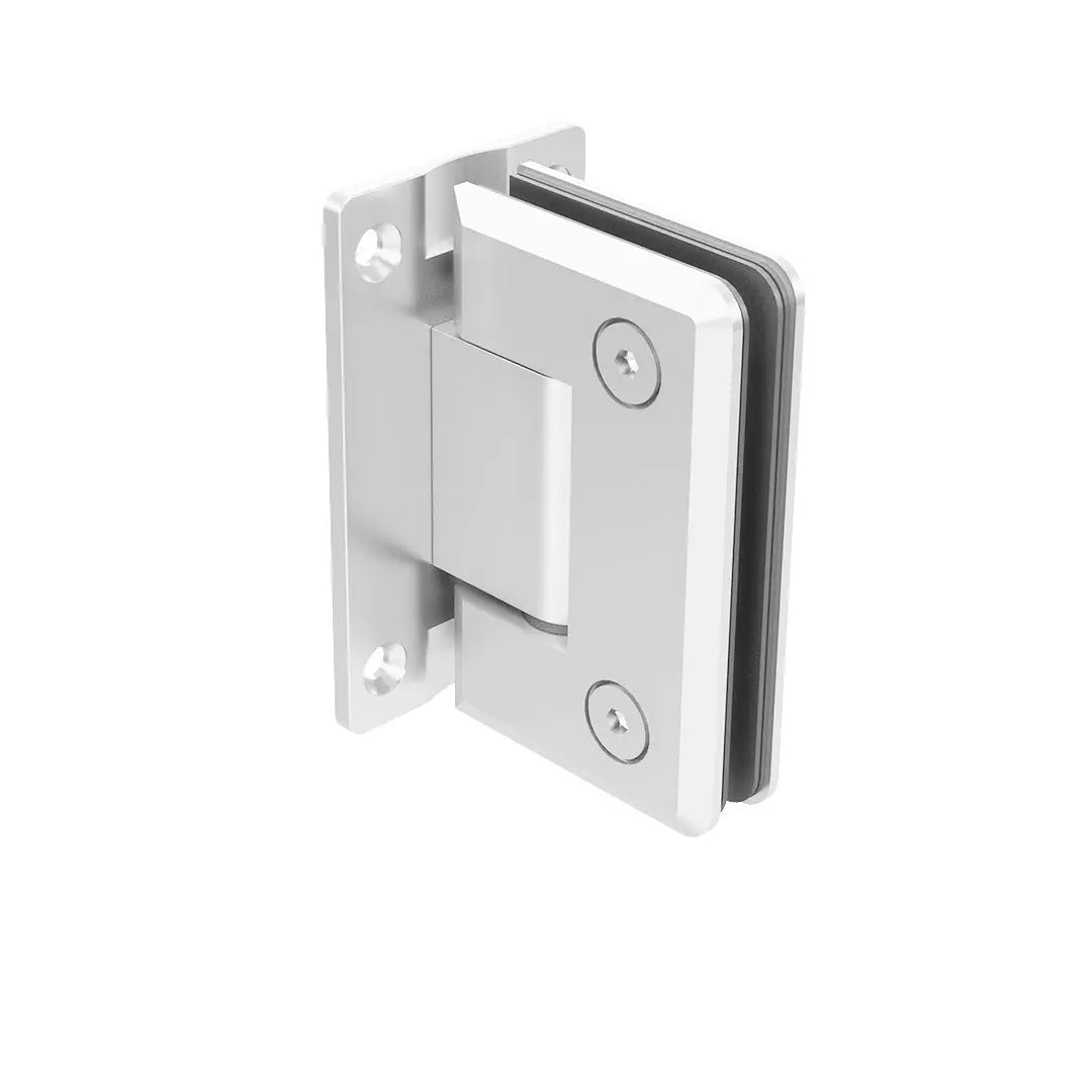 Bisagra Muro a VIdrio 180° Para Puertas de Cristal Templado 1033 Herralum HERRALUM 1033180SA