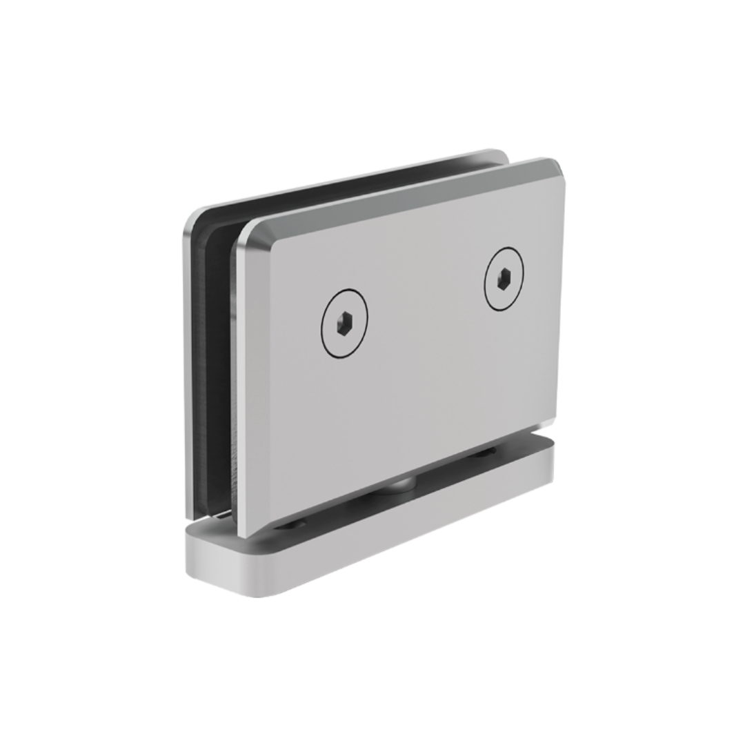 Bisagra Herraje Pivotante San Angel Para Puertas de Cristal Templado Herralum