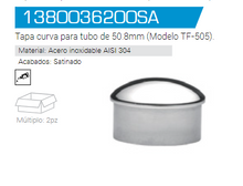 Curved Cap For 50.8mm Tube SKU 1380036