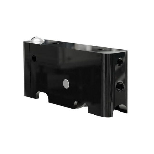 Carretilla Fija Con Balero de Nylon Tipo GN-123 Para Serie 70 y 100 Eurovent Herralum