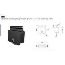 Cuprum Line Wheelbarrow of 1 1/2 With Bearing SKU 2119 Herralum