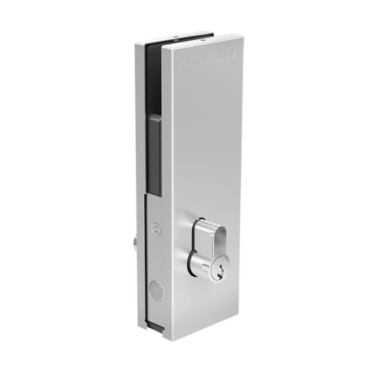Chapa San Carlos de Alta Seguridad Para Puerta de Cristal Templado