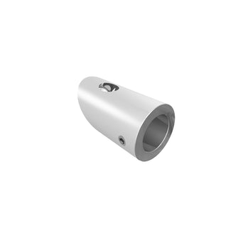 Wall to Tube Connector with 45° Base of 19mm Diameter. SKU 1244