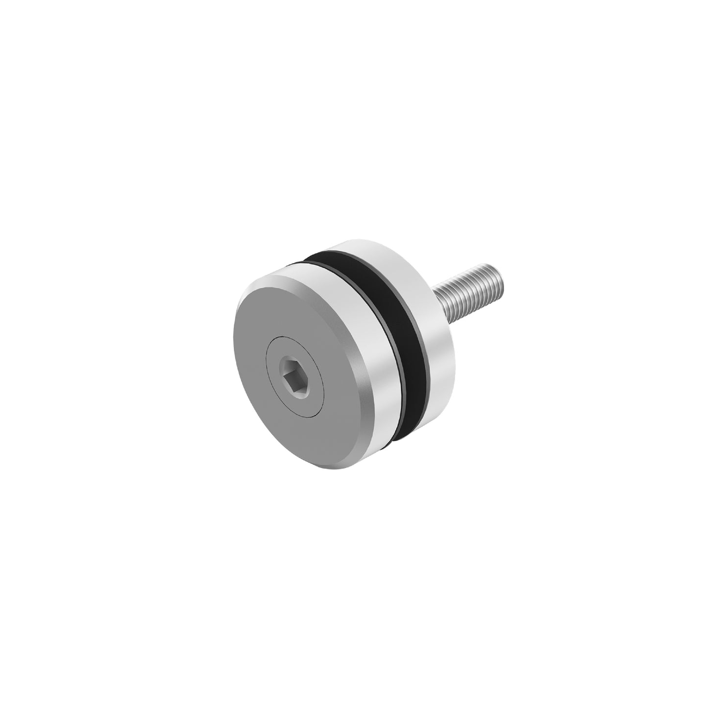 Conector Muro a Vidrio Para Cristal Templado Herralum