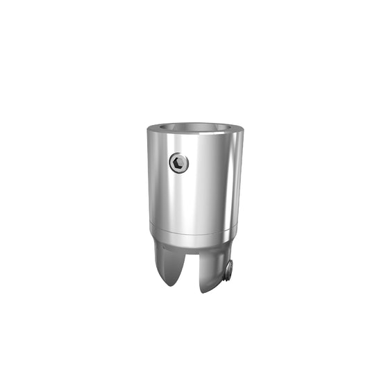 Conector Vidrio a Tubo Recto de 19mm herralum