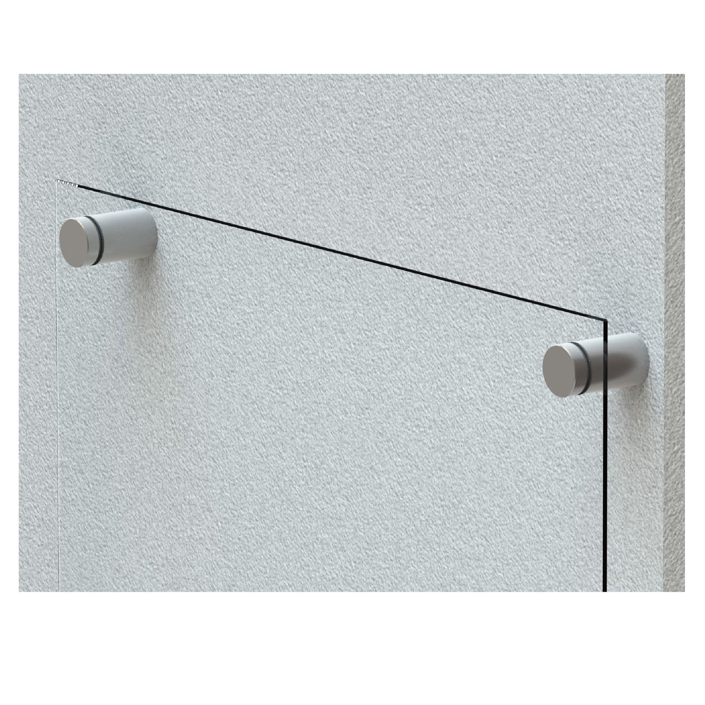 Conector Zapopan para Muro a Vidrio herralum