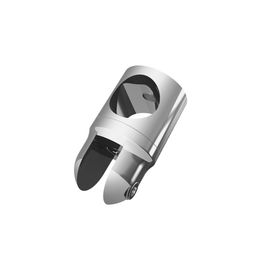 Conector Ajustable Vidrio Tubo de 19mm de Diámetro