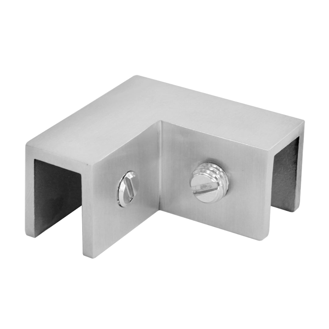 Glass to Glass Angle Connector at 90º SKU 1147
