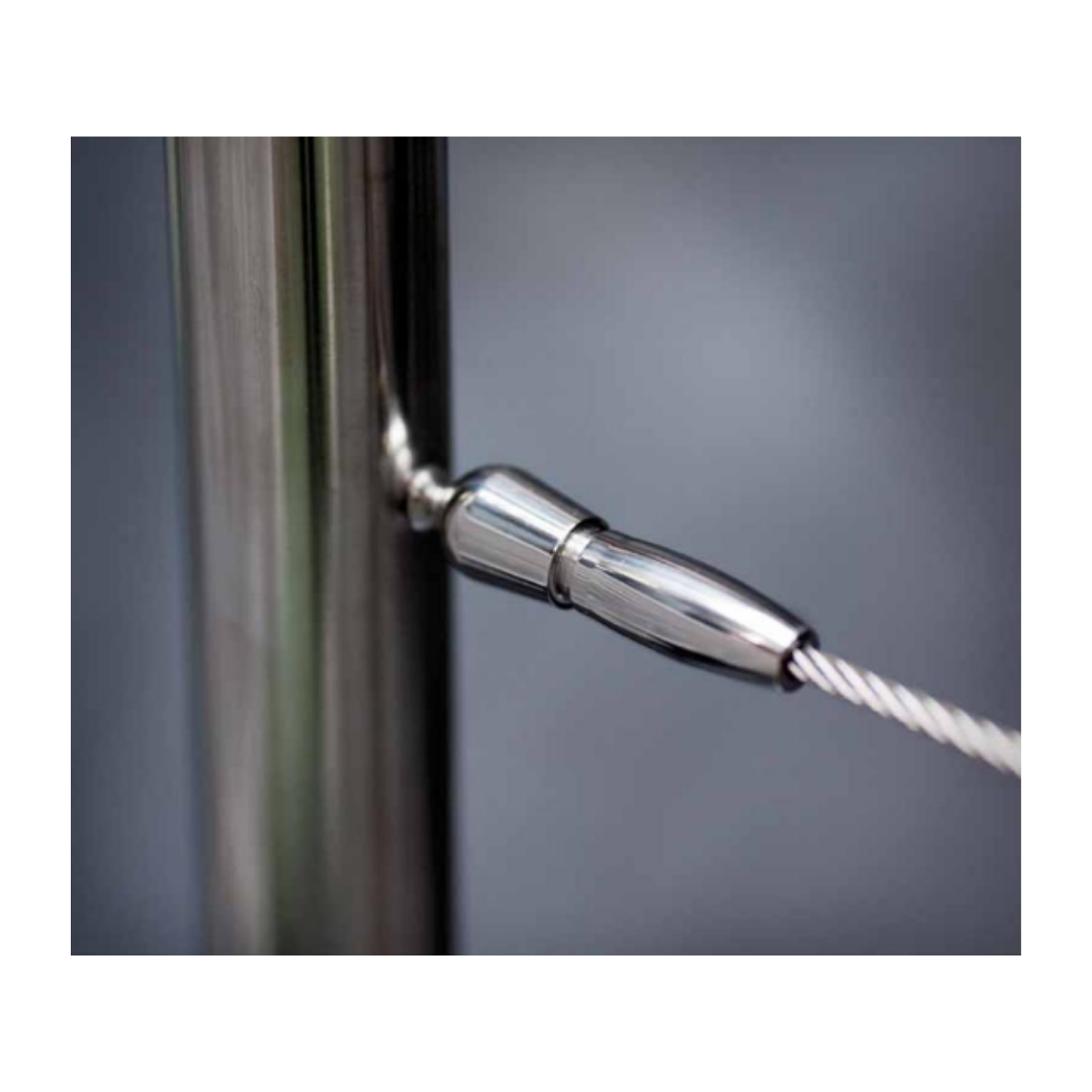 Conector Tensor Corto para Barandal de Cable de Acero herralum