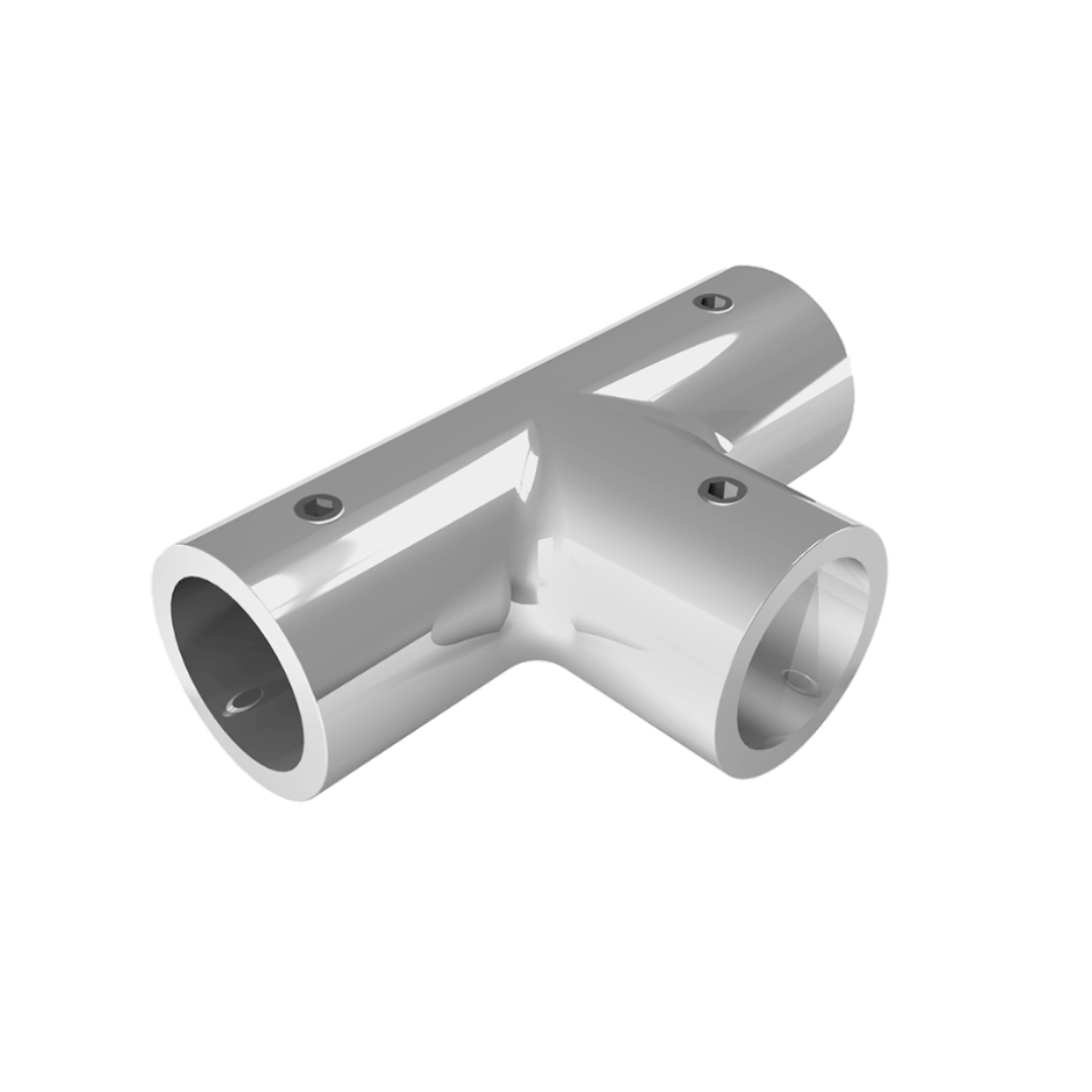 Conector Tipo T Tubo a Tubo de 19mm de Diametro herralum