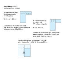 Glass Connector Oaxaca System SKU 1296002SA