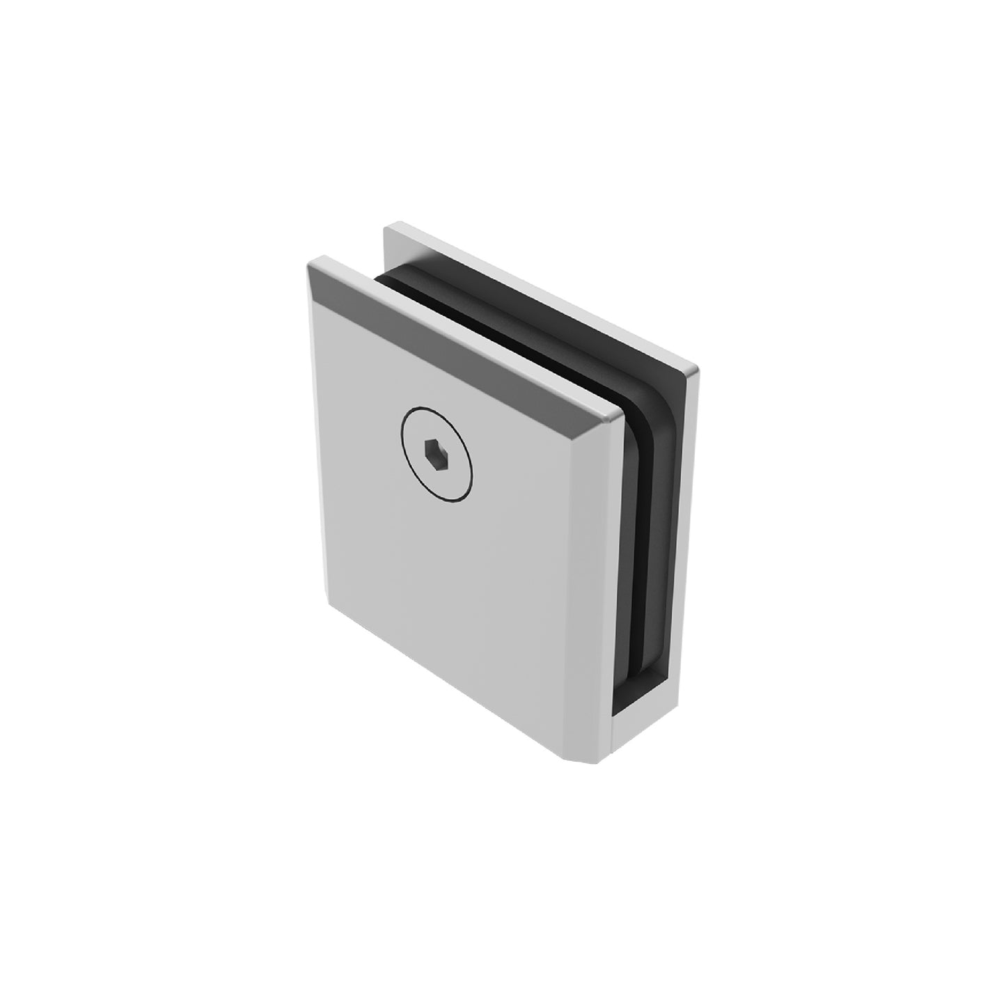 Conector de 2” Para Fijos de Cristal Templado