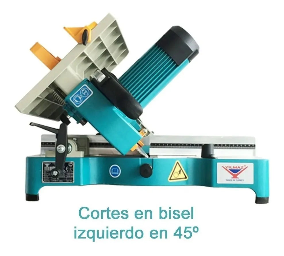 Sierra Portátil Corte Compuesto 4202 Yilmaz Aluminio Y Pvc