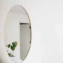 Luxury Oval Mirror with Polished Edge 70X90 cm