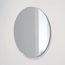 Luxury Oval Mirror with Polished Edge 70X90 cm