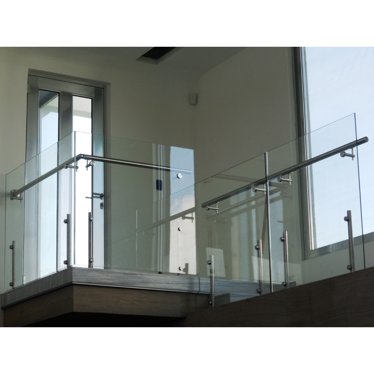 MiniPoste Monterrey De 50cm Satin Para Cristal Templado de 9mm a 12mm