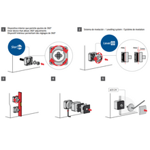 Stainless Steel Adjustable Side Square Connector For 8-21.5mm Glass Stainless SKU 1380044SA