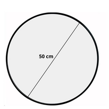 Decorative Luxury Circular Mirror With Led Light + Dimmer 50 cm