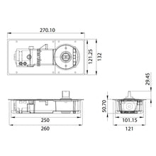 Bisagra Hidráulica  1417 Herralum Para Puerta De Aluminio, Madera o Herrería HERRALUM 141708000