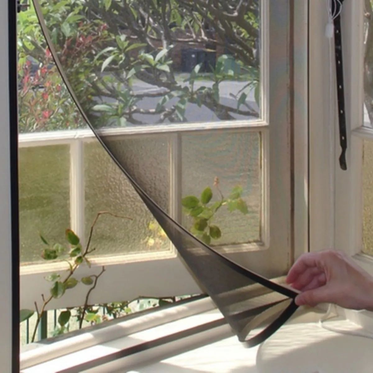 Roll of 10 meters of Herralum 1428 Fiberglass Mosquito Net Fabric