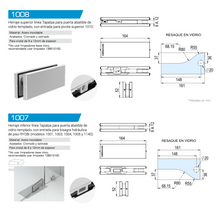 BISAGRA OCULTA BRK 4240-70,MX66514 - Herrajerama