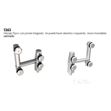 Right or Left Upper Hardware with Integrated Pivot Cd Guzman Line SKU 1263