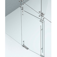 Upper fitting for tempered glass Cd. Guzmán line SKU 1260