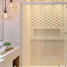 Herrajes Para Cancel Para Baño Doble Corredizo Modelo Rio bravo Herralum HERRALUM 1301185150CH