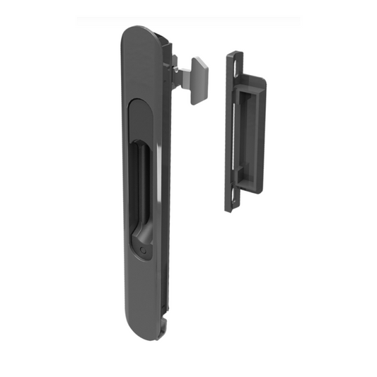 Jaladera Cierre Embutida Tipo Brio GN-550 Para Eurovent Premium Serie 80 herralum
