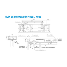Hidden Hinge Kit for 4” Line for Doors up to 110kg SKU 1012002 