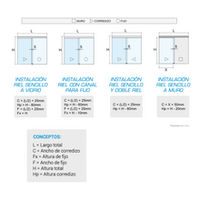 Chetumal II Sliding System Kit SKU 1332