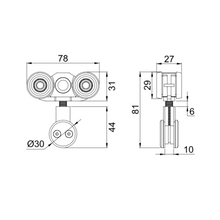 Chetumal I Sliding System Kit SKU 1331