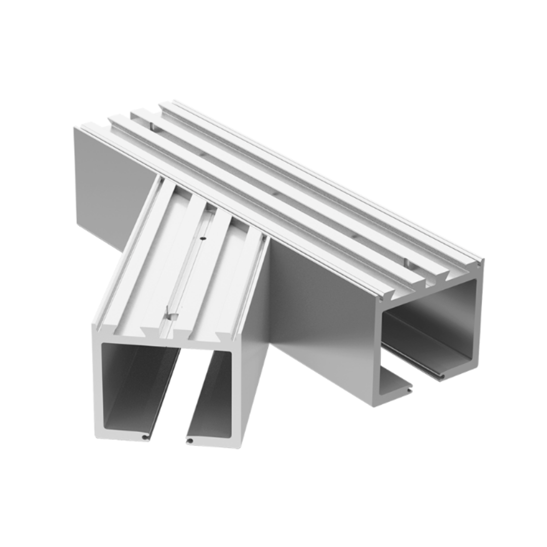 T Connector Profile 135º Left For CD System of Mexico I SKU 1362