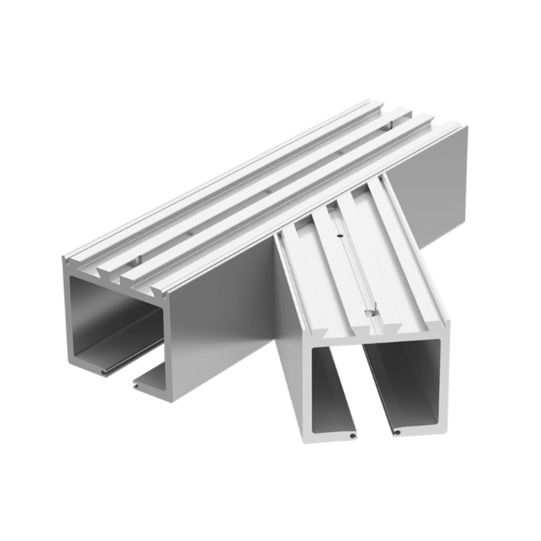 Right 135º T Connector Profile For Mexico Cd System I SKU 1362